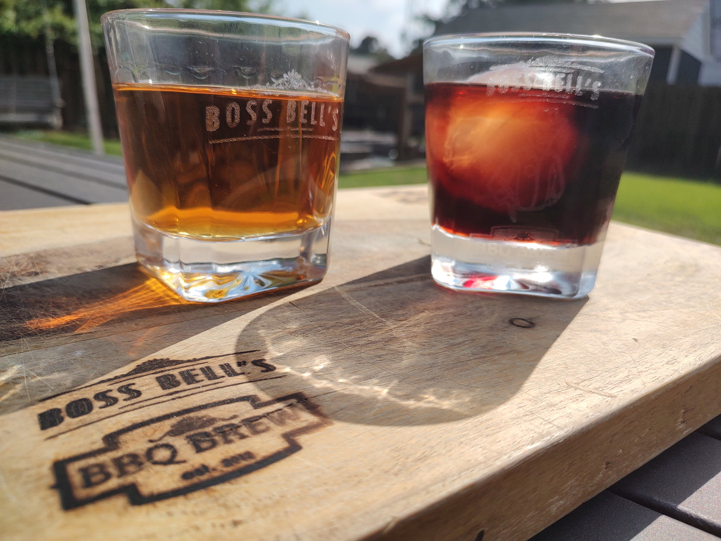 Engraved Whiskey Glasses 2 pack