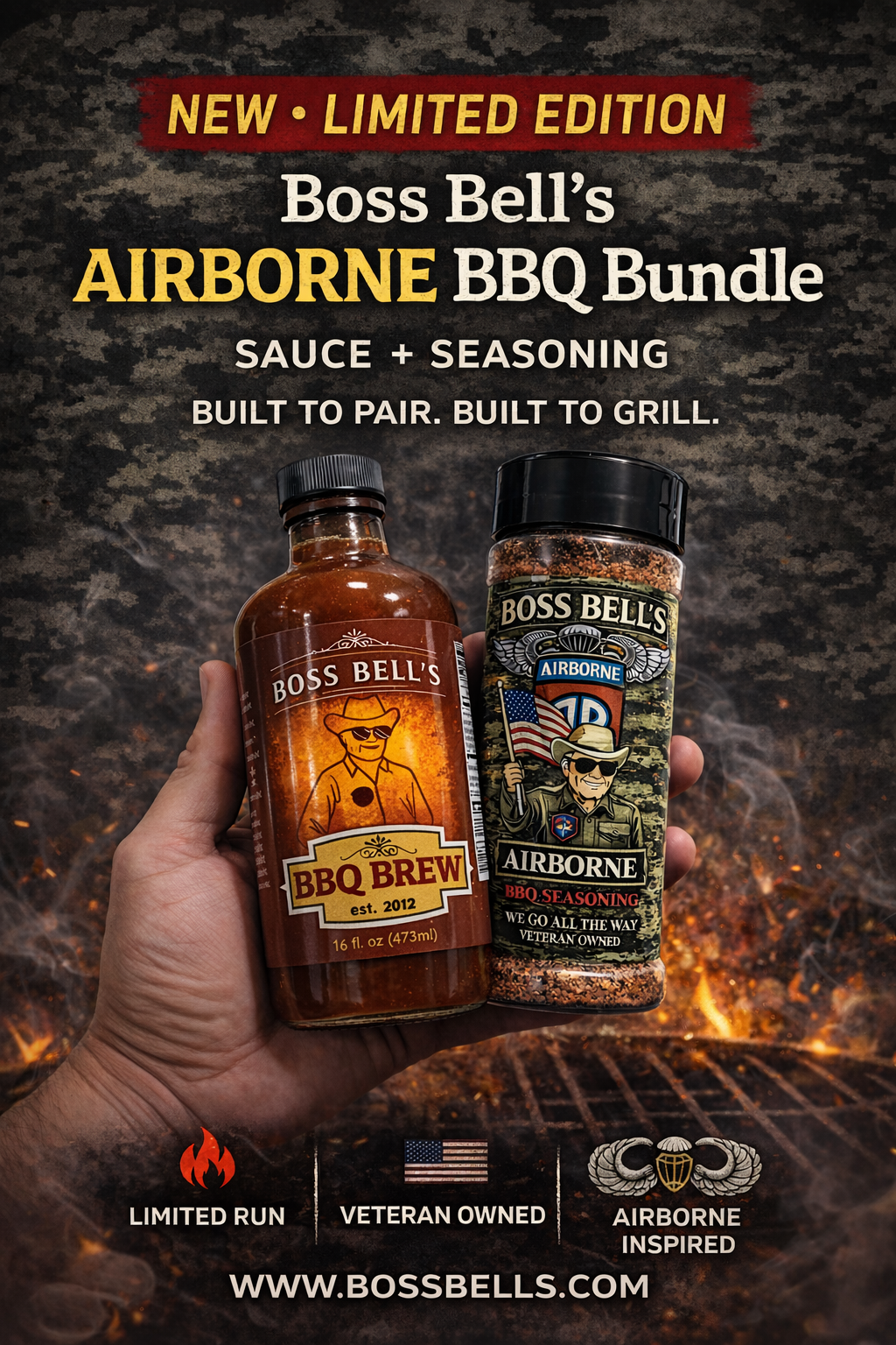 Boss Bell's BBQ Sauce/Seasoning Bundle